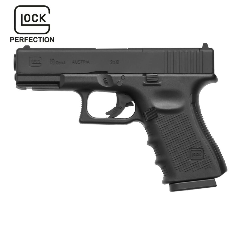 Umarex Glock 19 Gen4 MOS Co2-Pistole Kaliber 4,5 mm Stahl BB (P18)