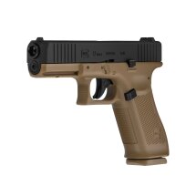 Glock 17 Gen5 Coyote Co2-Pistole Kaliber 4,5 mm Stahl BB...