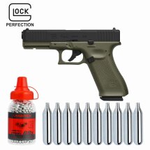 SET Glock 17 Gen5 Battlefield Green Co2-Pistole Kaliber...