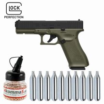 SET Glock 17 Gen5 Battlefield Green Co2-Pistole Kaliber...