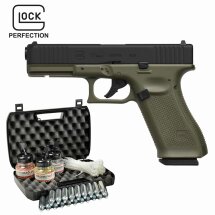 Kofferset Glock 17 Gen5 Battlefield Green Co2-Pistole...