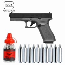 SET Glock 17 Gen5 Tungsten Gray Co2-Pistole Kaliber 4,5...