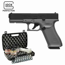 Kofferset Glock 17 Gen5 Tungsten Gray Co2-Pistole Kaliber...