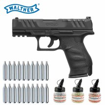 Superset Walther PDP Compact 4" - Co2-Pistole Kaliber 4,5 mm Stahl BB (P18)