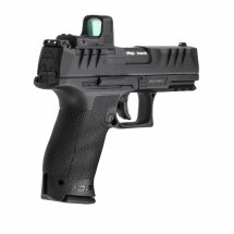 Walther PDP Compact 4" - Co2-Pistole Kaliber 4,5 mm Stahl BB (P18) + RDS 8 Point Sight