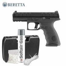 Komplettset Beretta APX RDO Softair-Pistole Kaliber 6 mm BB Gas Blowback (P18)