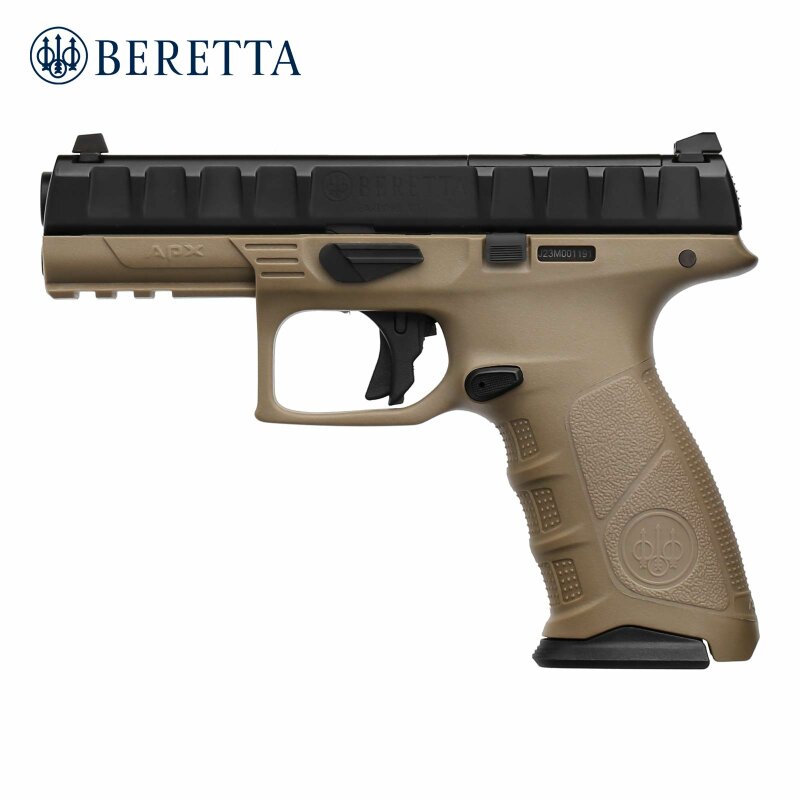 Beretta APX RDO Softair-Pistole FDE Kaliber 6 mm BB Gas Blowback (P18)