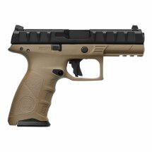 Komplettset Beretta APX RDO Softair-Pistole FDE Kaliber 6 mm BB Gas Blowback (P18)