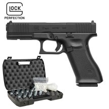 Komplettset Glock 17 GEN5 MOS Softair-Co2-Pistole Schwarz...