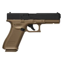 Glock 17 GEN5 Coyote Softair-Co2-Pistole Kaliber 6 mm BB Blowback (P18)