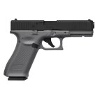 Glock 17 GEN5 Tungsten Gray Softair-Co2-Pistole Kaliber 6 mm BB Blowback (P18)