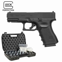 Komplettset Glock 19 Gen4 MOS Softair-Co2-Pistole Schwarz...