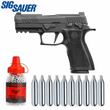 SET SIG SAUER P320 X-CARRY 4,5 mm BB Blowback Co2-Pistole...
