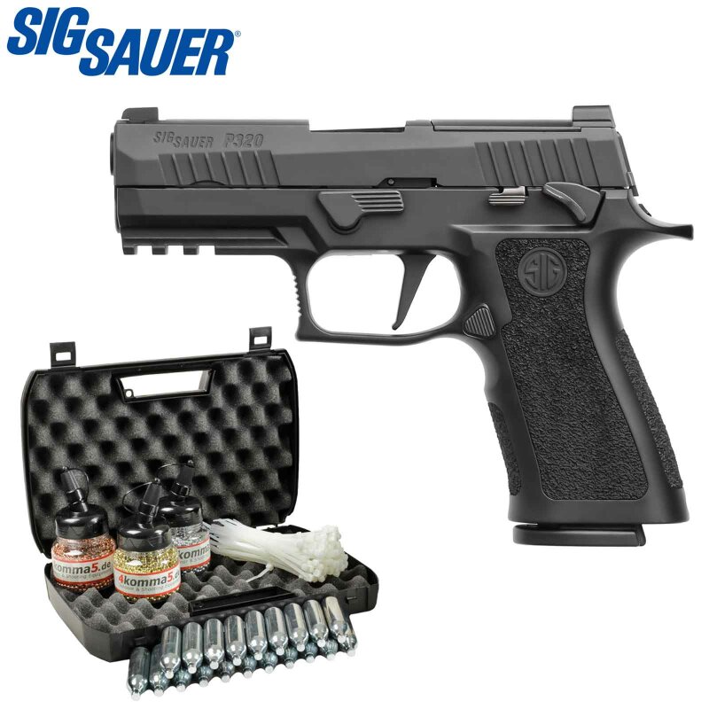 Kofferset SIG SAUER P320 X-CARRY 4,5 mm BB Blowback Co2-Pistole (P18)