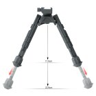 UTG Recon 360 Grad Bipod / Zweibein 17,8 - 22,9 cm - Generation 2