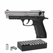 SET Ekol P92 Magnum Schreckschuss Pistole Titan 9 mm...