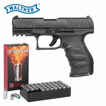 SET Walther PPQ M2 Schreckschuss Pistole Tungsten Gray 9...
