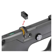 Reximex Apex Schwarz Pressluftgewehr 4,5 mm (P18)