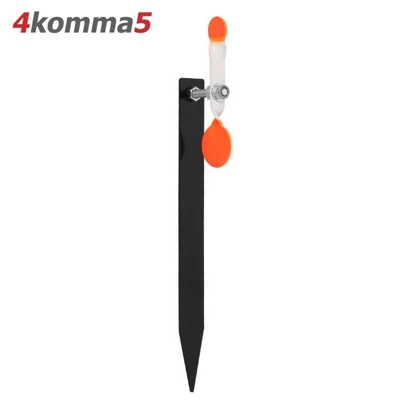 4komma5 Single Spinner Target Orange für Luftgewehre