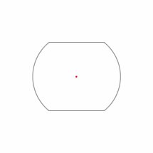 Hawke Vantage Reflexvisier 1x24 - Weaverschiene