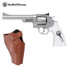 Holsterset Smith & Wesson 629 Trust Me Steel-Finish Co2-Revolver Kaliber 6 mm BB (P18)