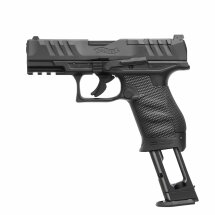 Komplettset Walther PDP Compact 4" Optics Ready Softair-Co2-Pistole Schwarz Kaliber 6 mm BB Blowback (P18)