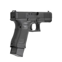 Komplettset Glock 19 Gen5 MOS Softair-Co2-Pistole Schwarz Kaliber 6 mm BB (P18)