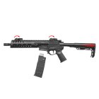 SET UX Strike Force 4,5 mm Stahl BB Co2 Gewehr Blowback (P18)