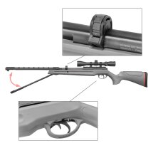 UX Synergis Elite Kit Unterhebel Mehrschuss Luftgewehr Kaliber 4,5 mm (P18) + Zielfernrohr