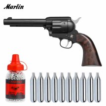 SET Marlin Co2-Revolver Kaliber 4,5 mm BB (P18)