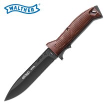Walther Messer P38 Knife Schwarz/Braun (P18)