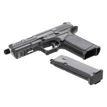 EMG Strike Industries ARK Schwarz 4,5 mm BB Blowback Co2-Pistole (P18)