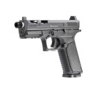 SET EMG Strike Industries ARK Schwarz 4,5 mm BB Blowback Co2-Pistole (P18)