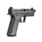 SET EMG Strike Industries ARK Schwarz 4,5 mm BB Blowback Co2-Pistole (P18)