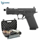 Kofferset EMG Strike Industries ARK Schwarz 4,5 mm BB Blowback Co2-Pistole (P18)