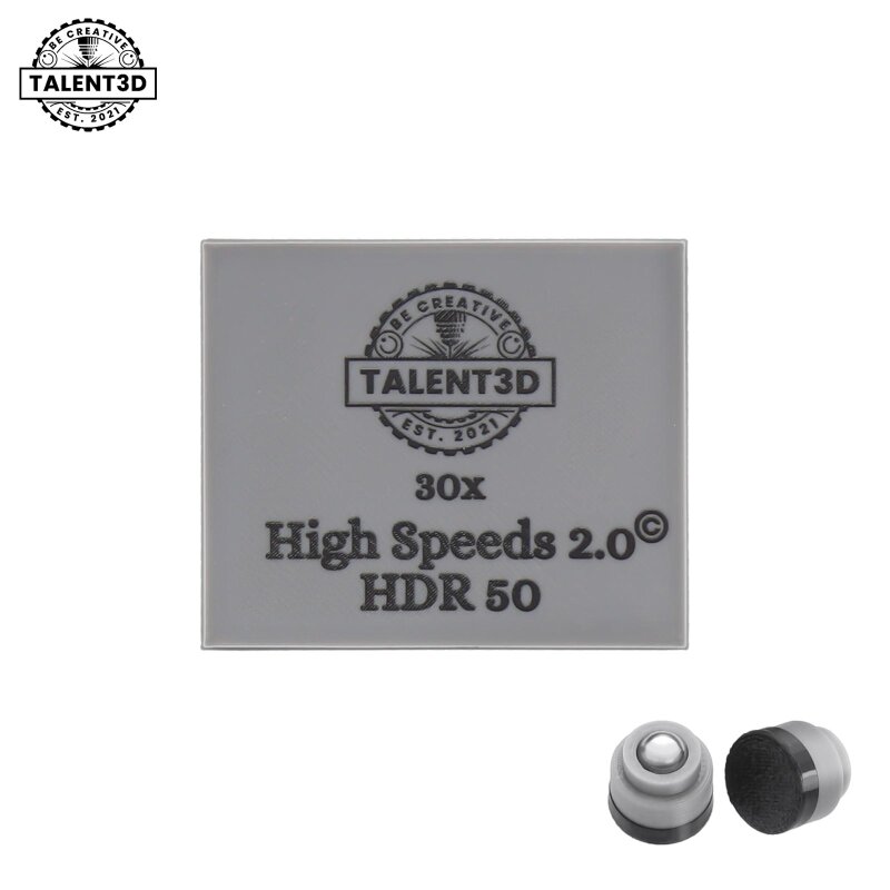 Talent3D High Speeds 2.0 Munition für HDR50 - Kal .50 - 30 Stück