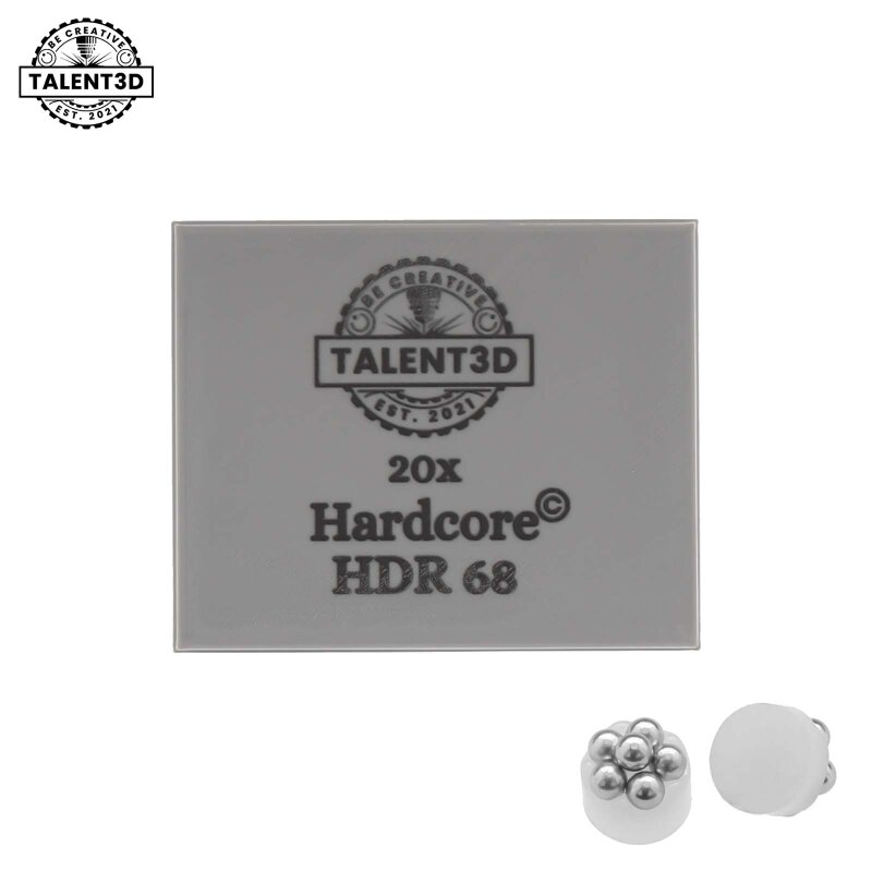 Talent3D Hardcore Munition für HDR68 - Kal .68 - 20 Stück