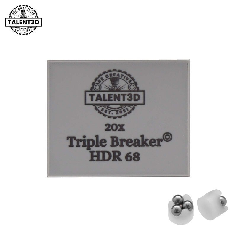 Talent3D Triple Breaker Munition für HDR68 - Kal .68 - 20 Stück