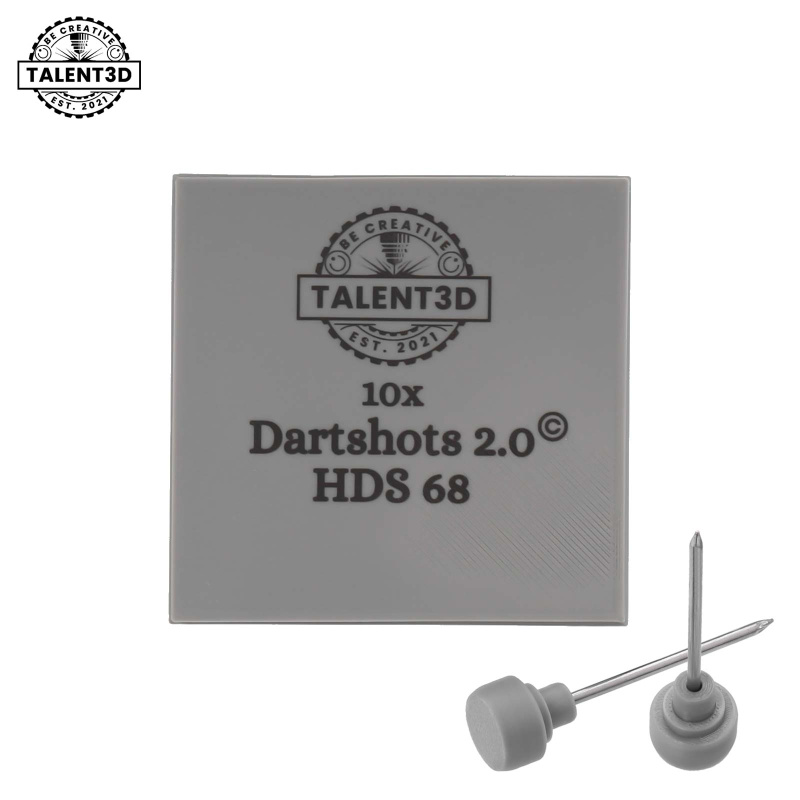 Talent3D Dartshots 2.0 für HDS 68 - Kal .68 - 10 Stück