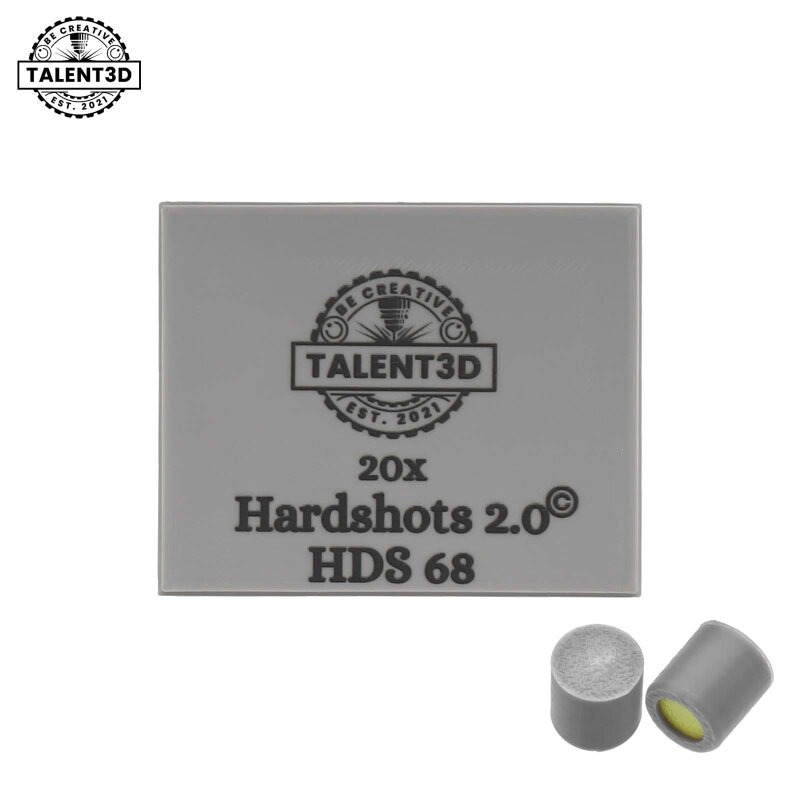 Talent3D Hardshot 2.0 Munition für HDS 68 - Kal .68 - 20 Stück