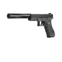 Glock 17  mit Laufgewinde Co2-Pistole Kaliber 4,5 mm...
