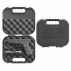 Glock 17  mit Laufgewinde Co2-Pistole Kaliber 4,5 mm Stahl BB / Diabolo Blowback (P18) + Schalldämpfer