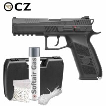 Komplettset CZ 75 P-09 Softair-Pistole Kunststoff Schwarz...