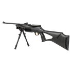 Modell II. Wahl - Beeman QB78B 4,5 mm Diabolo Co2 Gewehr Schwarz (P18) + Zweibein