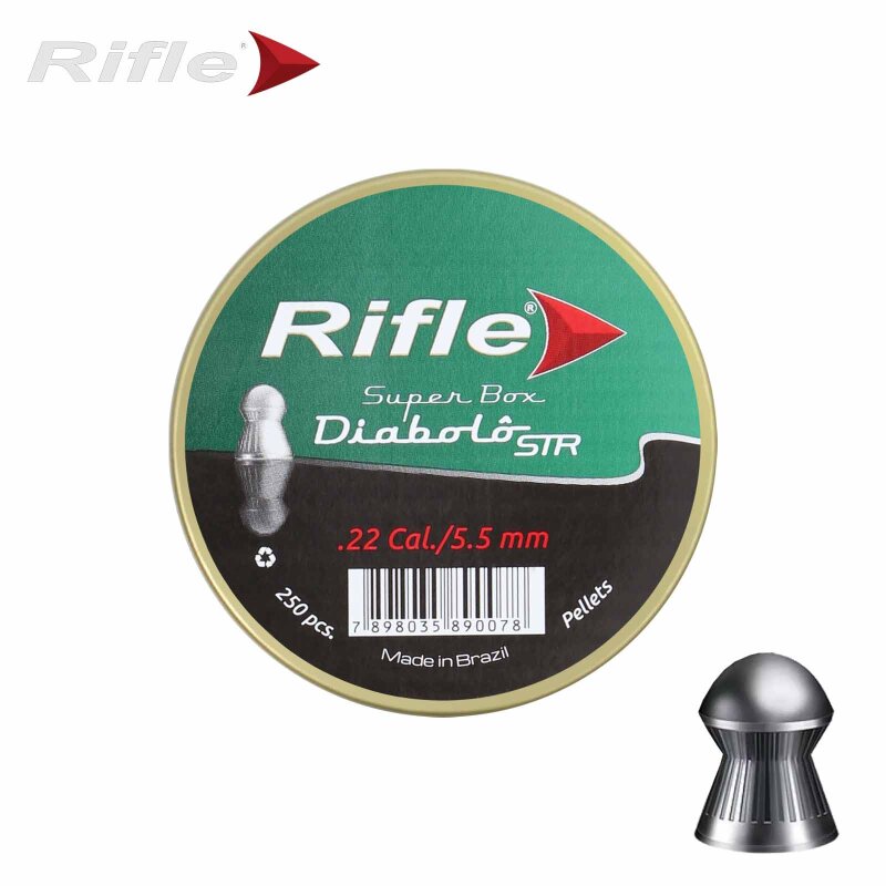 RIFLE Diabolos STR - Rundkopfdiabolos 5,5 mm