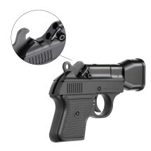 Record Modell B1S Schwarz Schreckschuss Pistole 6 mm Flobert (P18)