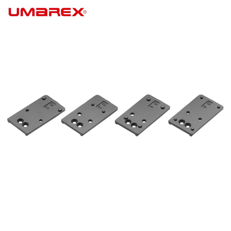Umarex Adapter Plates / Adapterplatten 4er Set - für Walther PDP Airsoftmodelle OR
