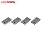Umarex Adapter Plates / Adapterplatten 4er Set - für Walther PDP Airsoftmodelle OR