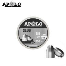 Apolo Slug Hohlspitzkopfdiabolo 5,5 mm 250er Dose 1,36 g