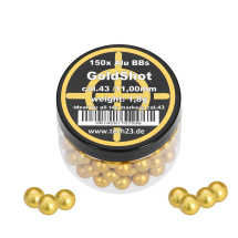 Gold-Shot Aluminiumballs / Aluminiumgeschosse Kal .43 -...